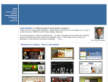 Tablet Screenshot of erwwebsites.com
